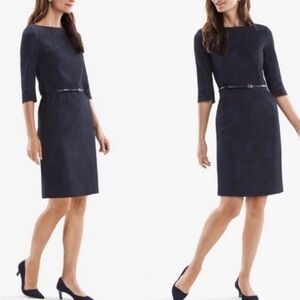 MM Lafleur The Etsuko Dress in Brushed Jacquard